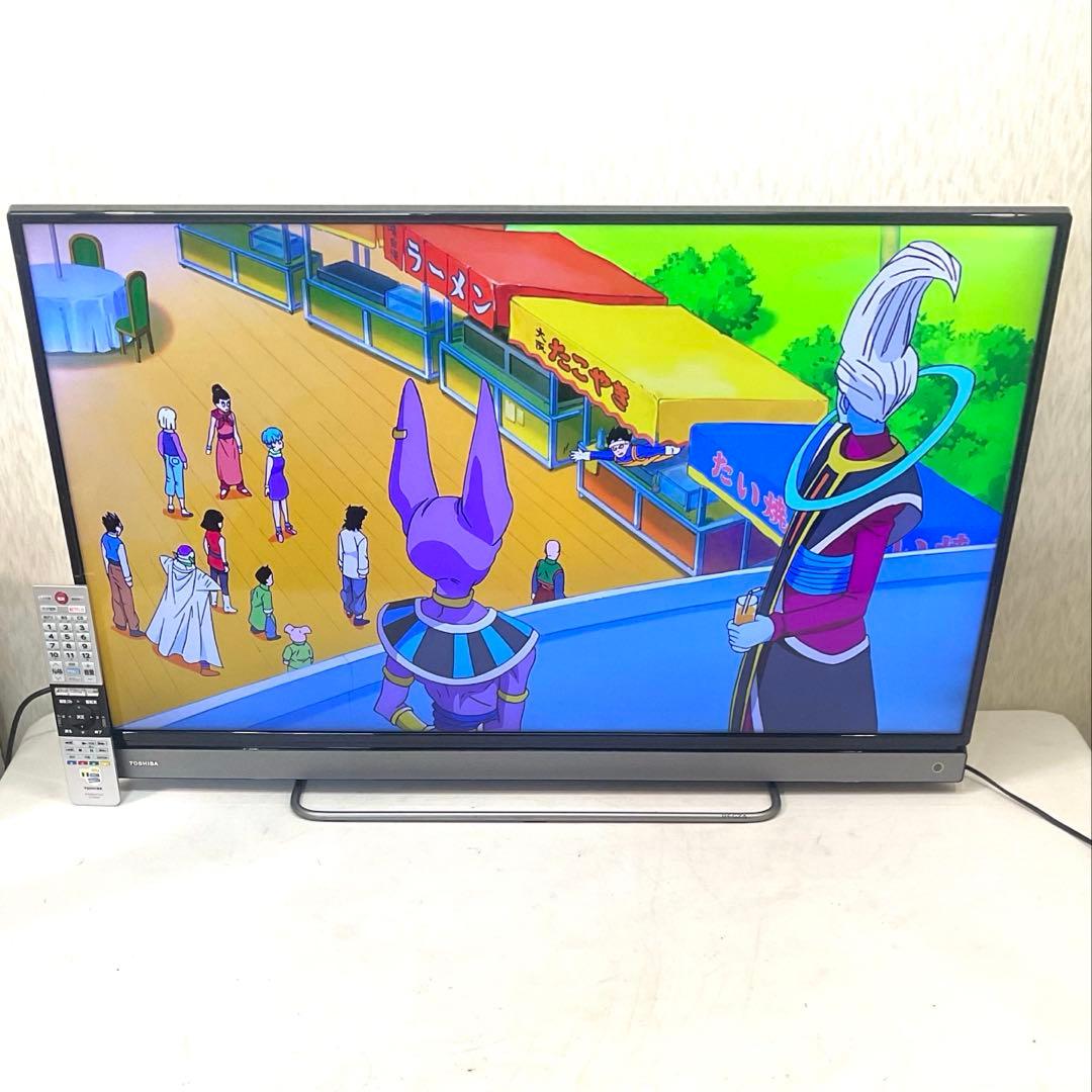【モモ】美品 40型 東芝LED液晶テレビ REGZA ネット動画対応