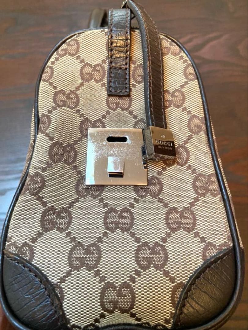 Gucci ☆正規品　シェリーラインGGパターン ミニボストン　美品