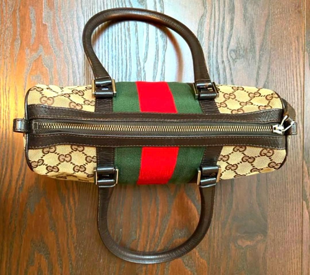 Gucci ☆正規品　シェリーラインGGパターン ミニボストン　美品