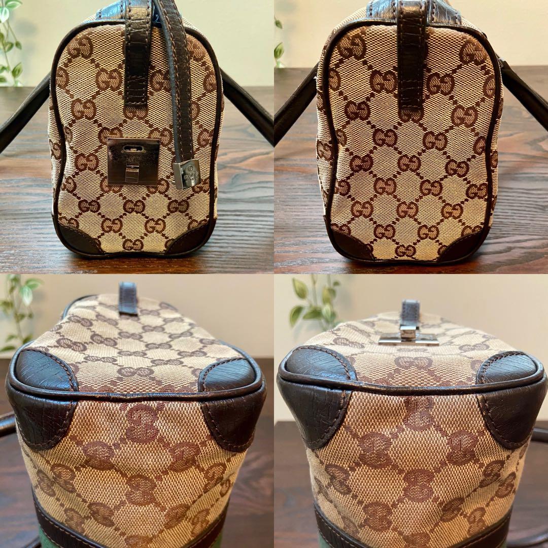 Gucci ☆正規品　シェリーラインGGパターン ミニボストン　美品