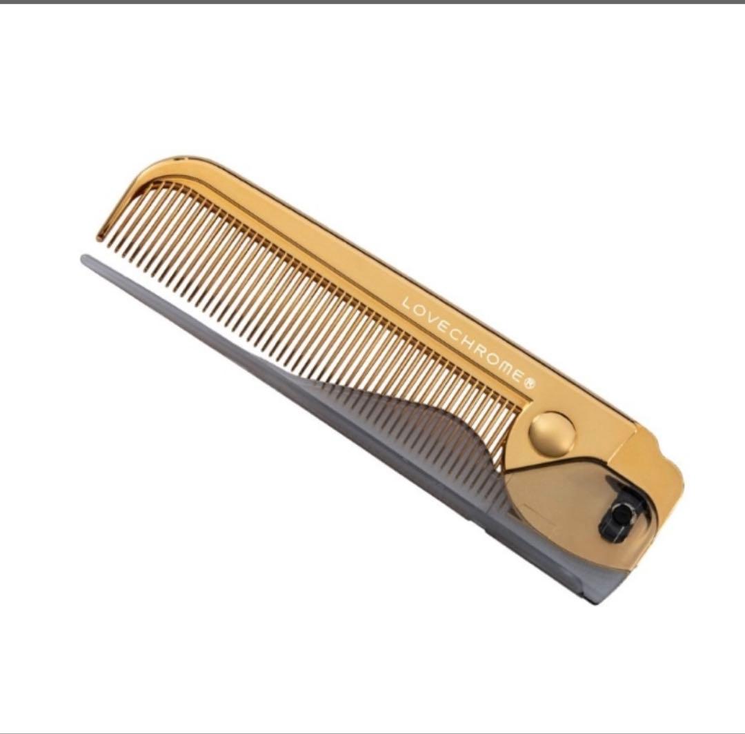 LOVE CHROME K24GP BANGS COMB GOLD ラブクロム