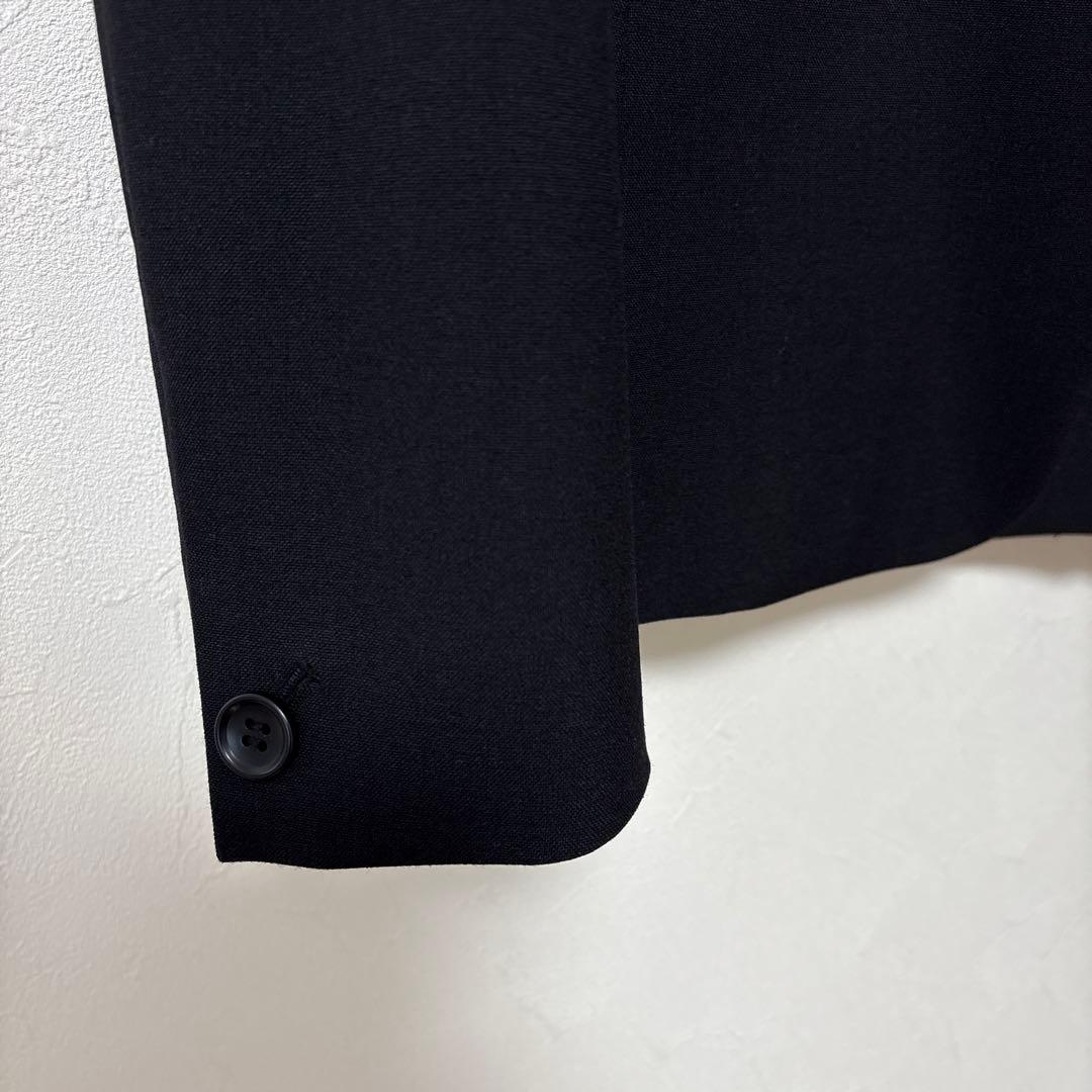 プラステ　ブラッシュドバック　セットアップ　ブラック