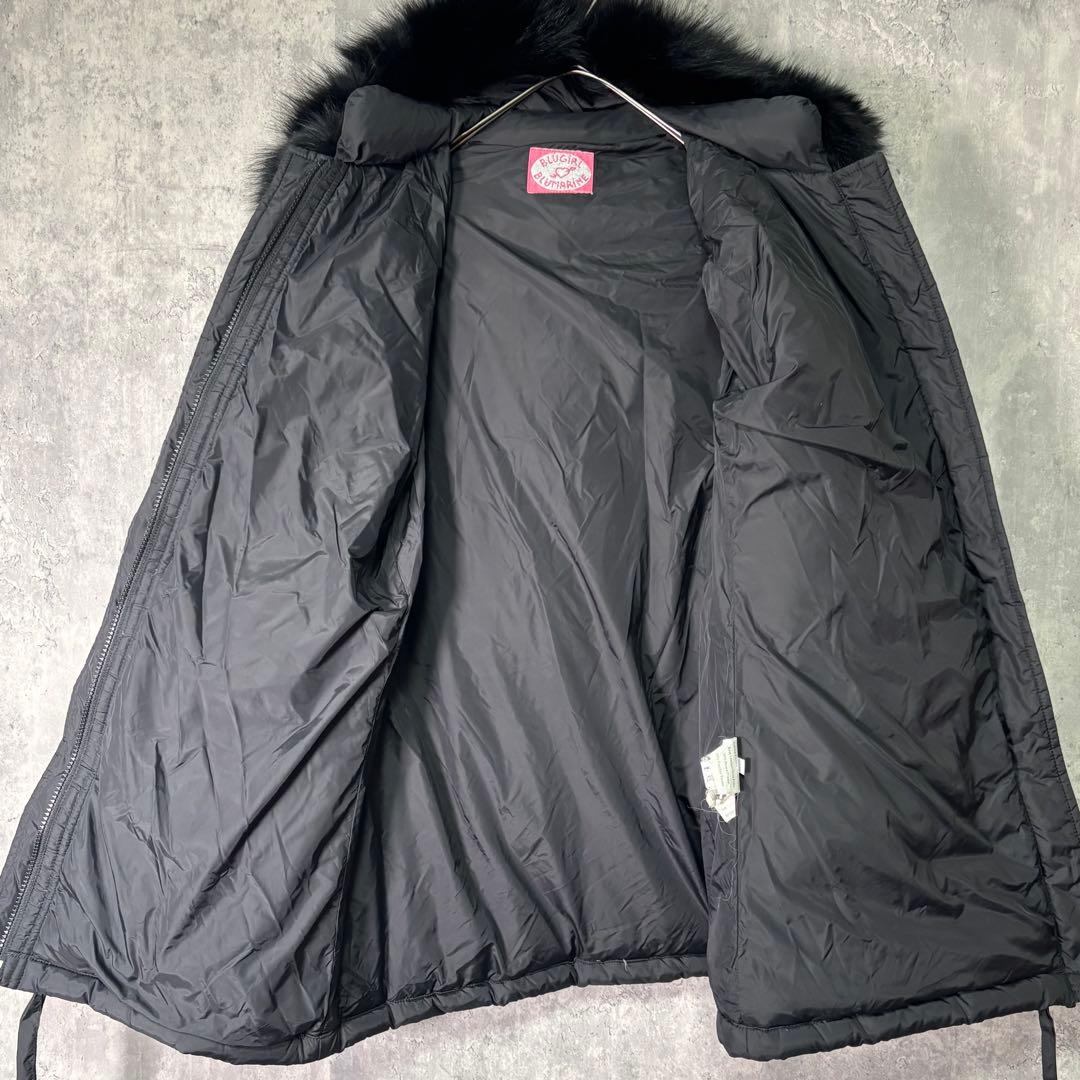 Blugirl Blumarine ダウンコート ファー トグル 黒