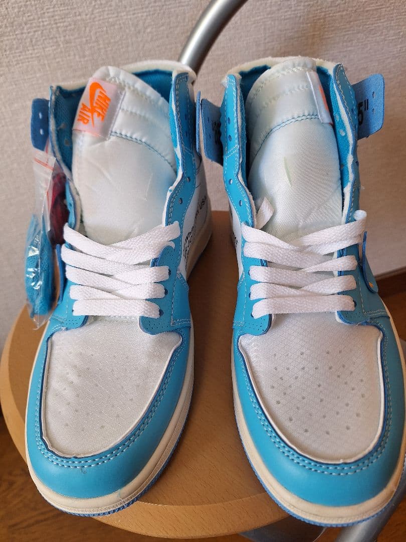 ふみOff-White × Nike Air Jordan 1 UNC