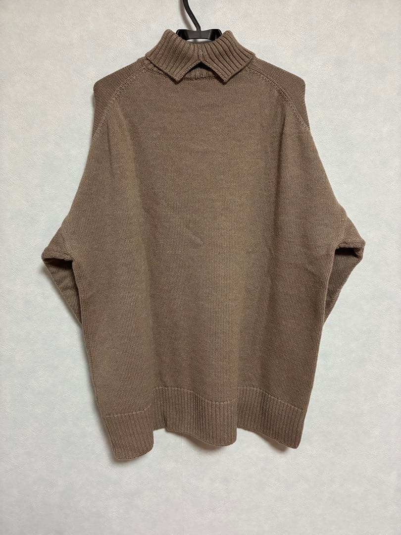 CINOH チノ タートルネックニット ミニドレス オーバーサイズニット 美品