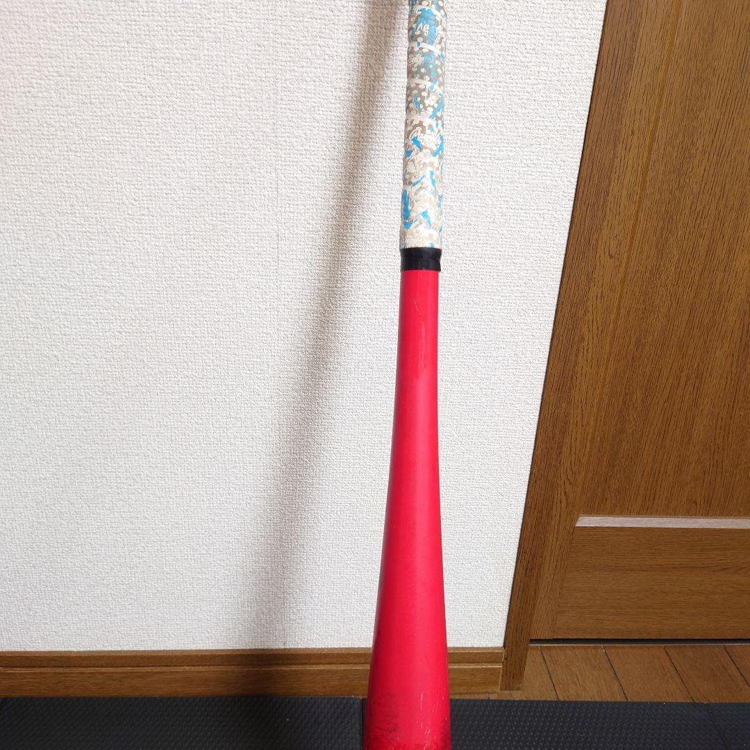 大谷　翔平モデル アシックス 野球 軟式 バット BIGFLYING 84 赤