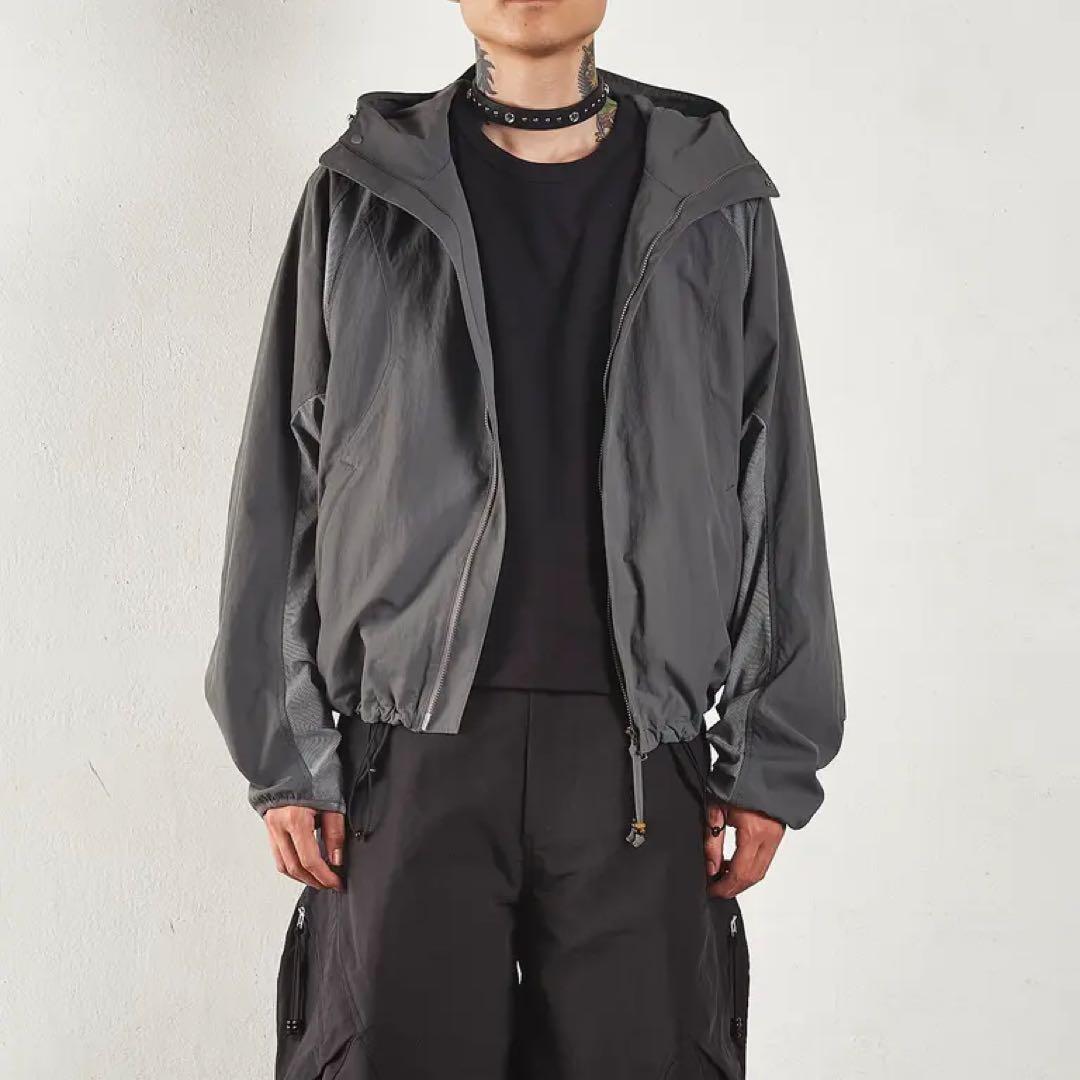【早い者勝ち】nvrfrgt paneled hooded jacket