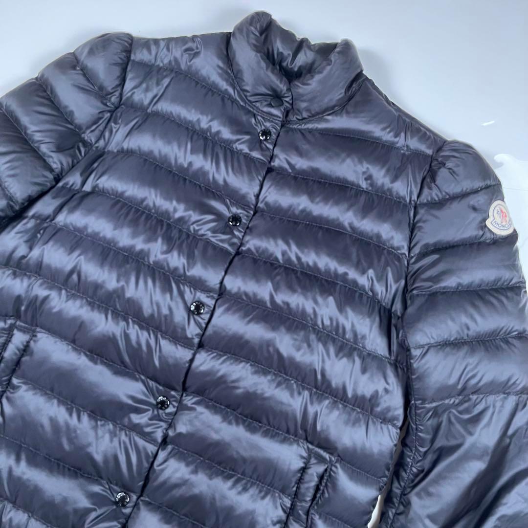 【美品】モンクレール サカイ SAKI フリル ダウンジャケット ブラック1 M