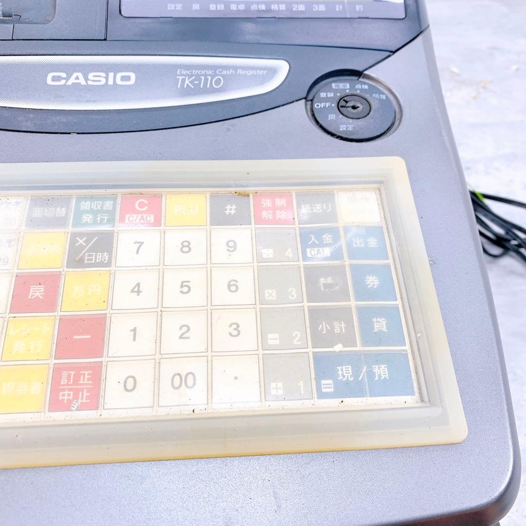 CASIO カシオTK-110 レジスター