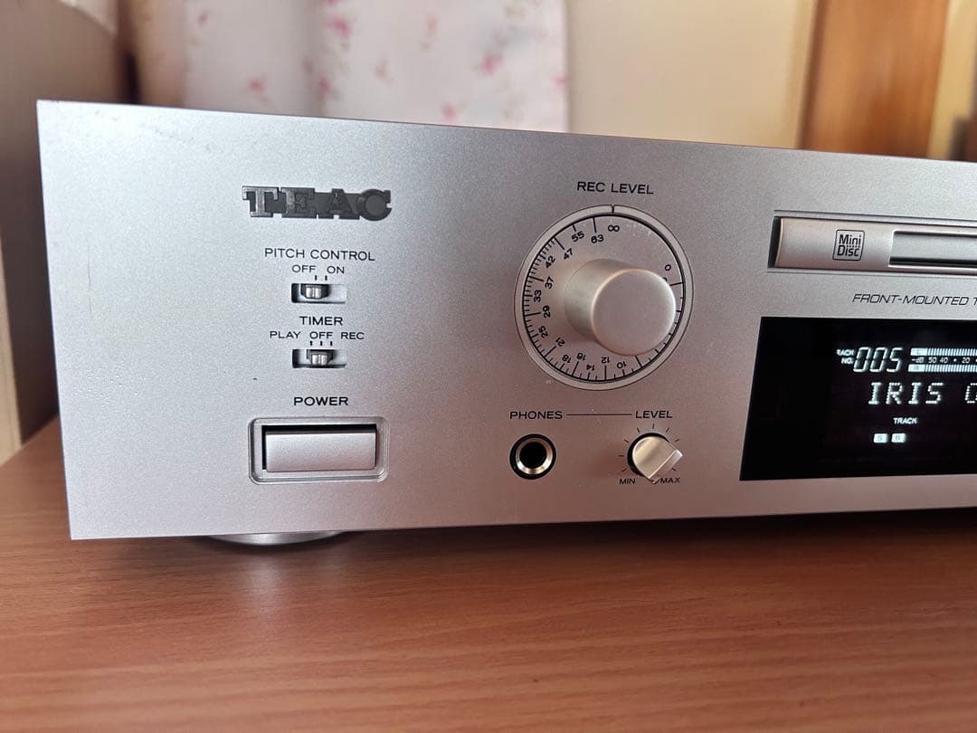【整備済】TEAC MDデッキ MD-5MKII