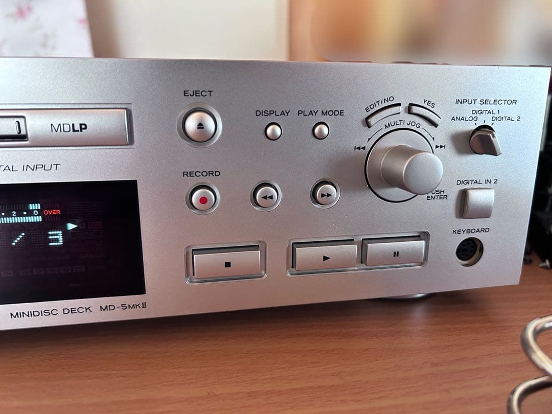 【整備済】TEAC MDデッキ MD-5MKII