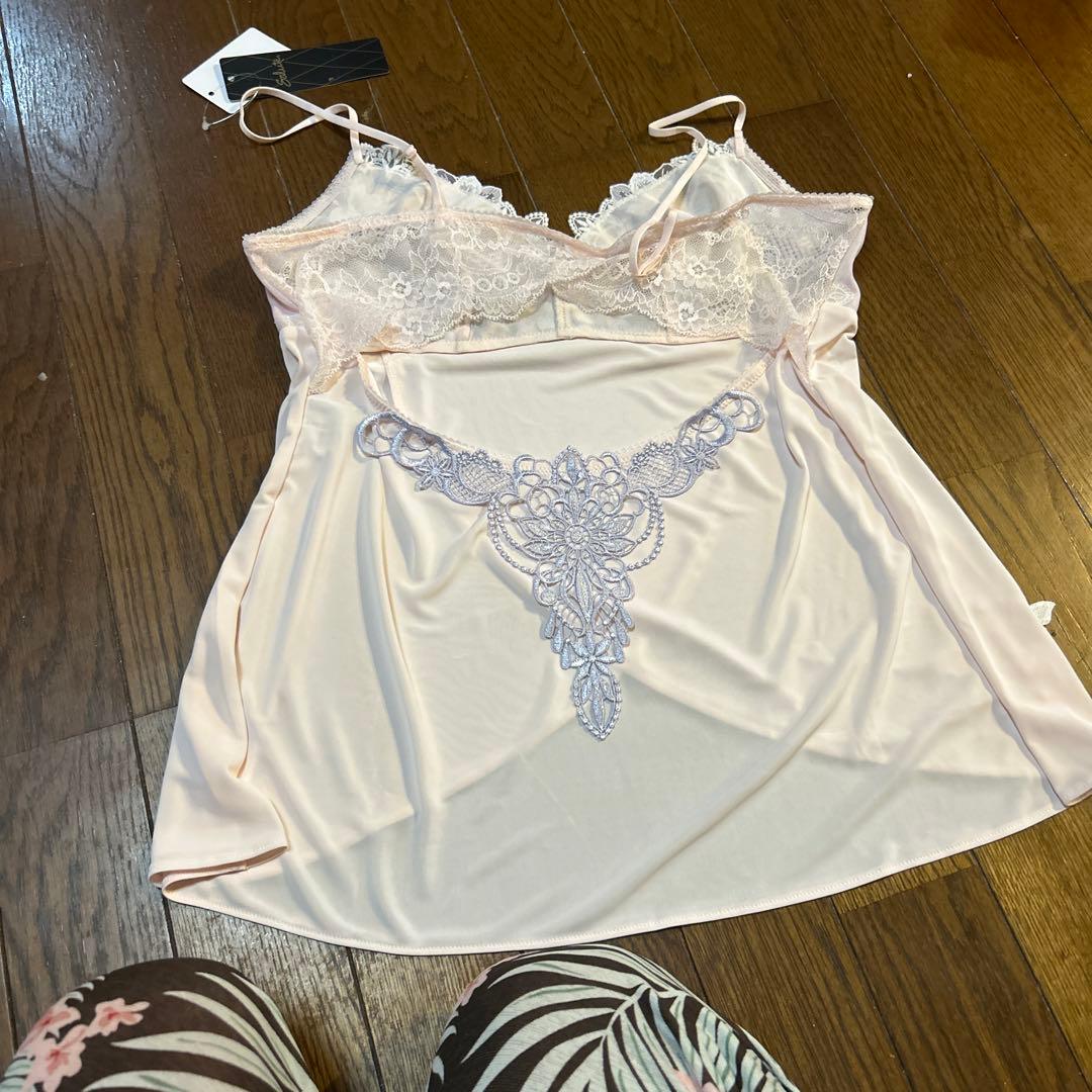 本日限りの値段です！サルートキャミソールL、ブラE75、ソングM3点セット