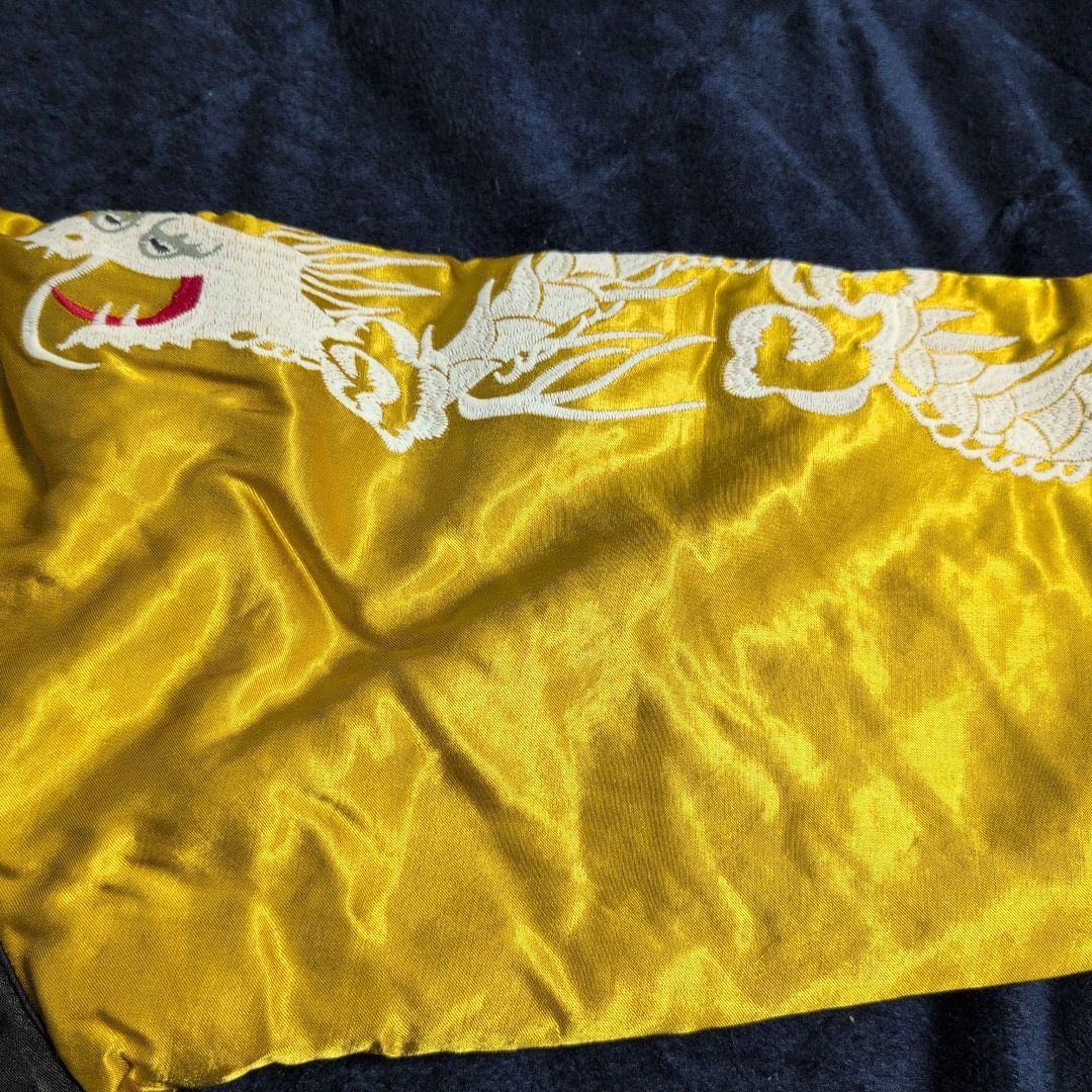 新品　ヒューストン　スカジャン 鷲と虎と龍刺繍　レイヨン　スーベニアジャケット