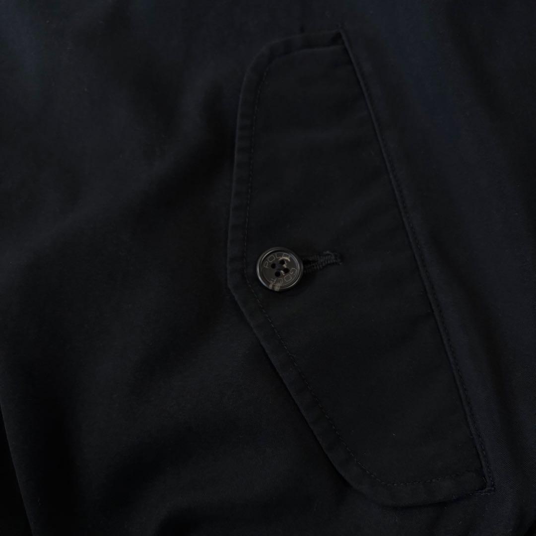 ラルフローレン スウィングトップ　ワンポイントロゴ　XLサイズ　ブラック　古着