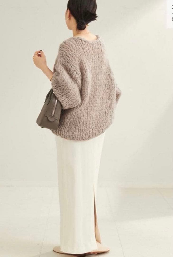 plage HAND KNIT ジャンボタム