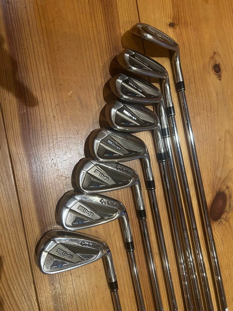 テーラーメイド SIM2 MAX スチールアイアンセット S