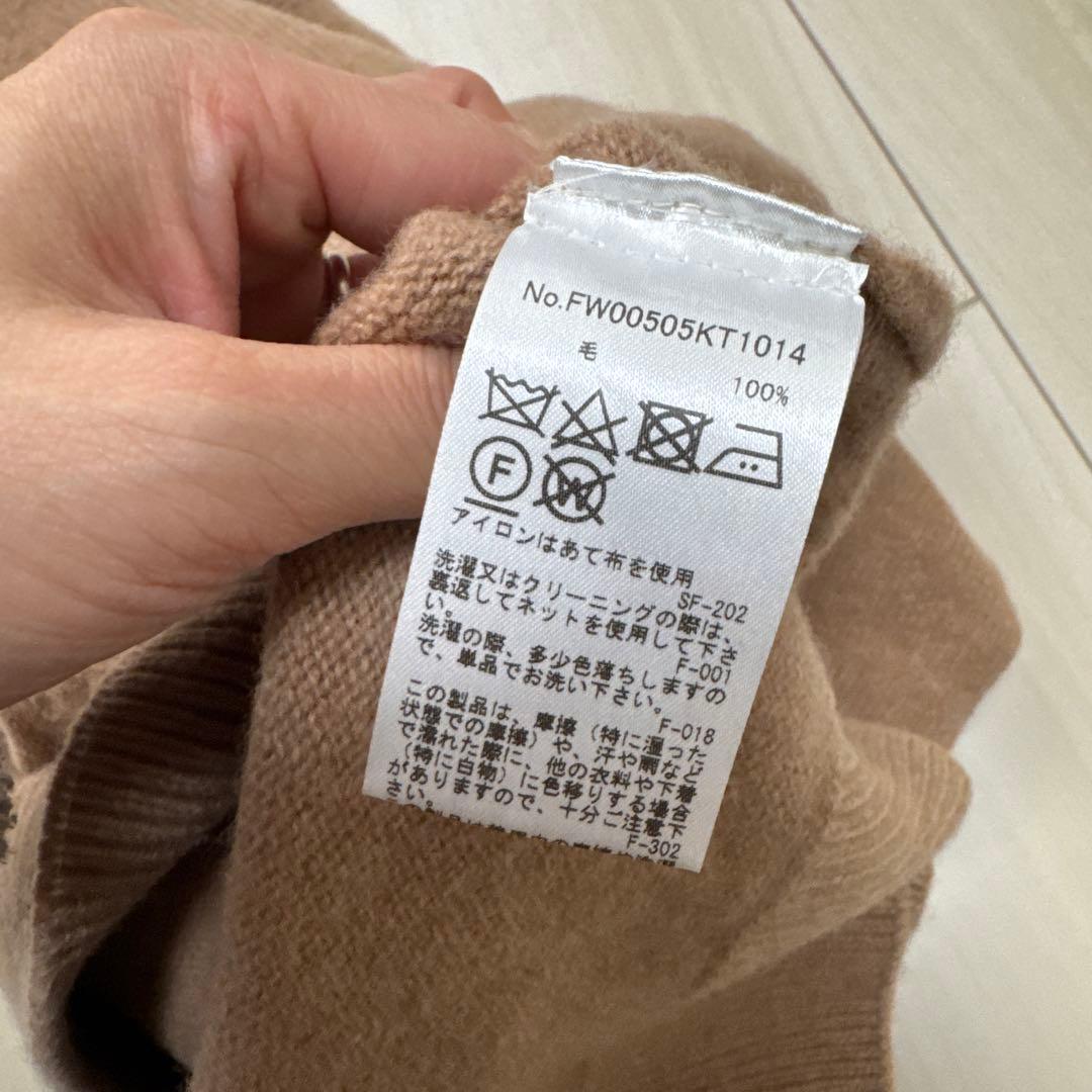 メゾンキツネ　ニット　ハイネック　セーター