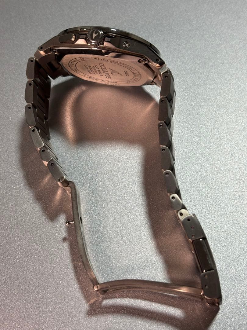 CASIO OCEANUS ブラック ステンレス