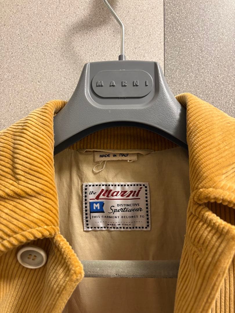 SALE中　MARNI コーデュロイジャケット　イエローベージュM