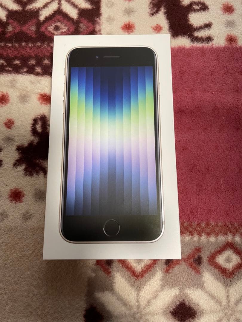 新品未開封】iPhone SE 第3世代 スターライト　128GB ソフトバンク