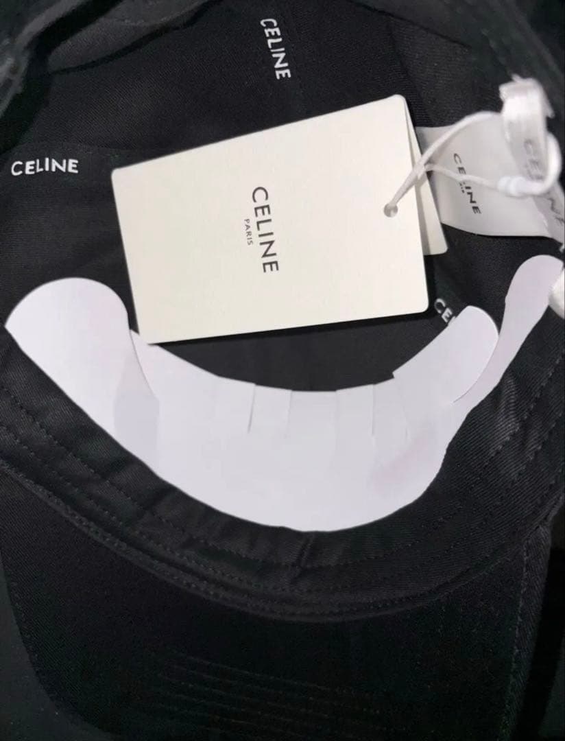 〝1日のみの出品〟CELINE トリオンフキャップ　セリーヌ　ロゴ　男女兼用