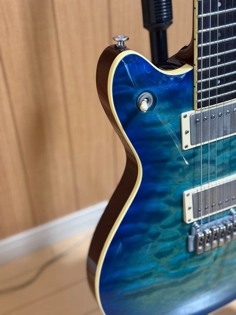 T’s Guitars Arc-STD VS100N マホガニー エボニー指板