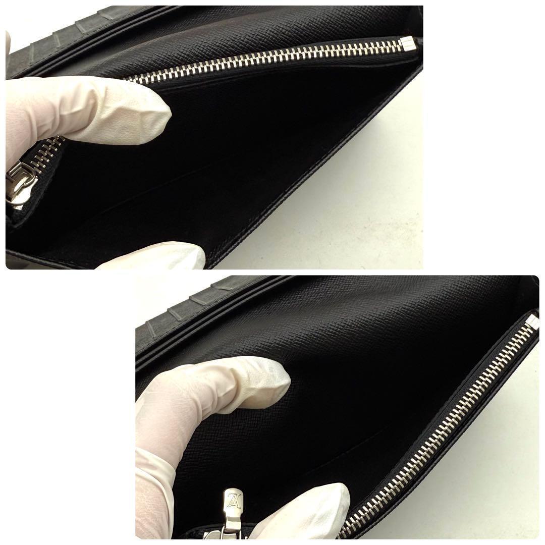 【極上美品】ルイヴィトン ダミエ グラフィット ポルトフォイユ ブラザ 長財布