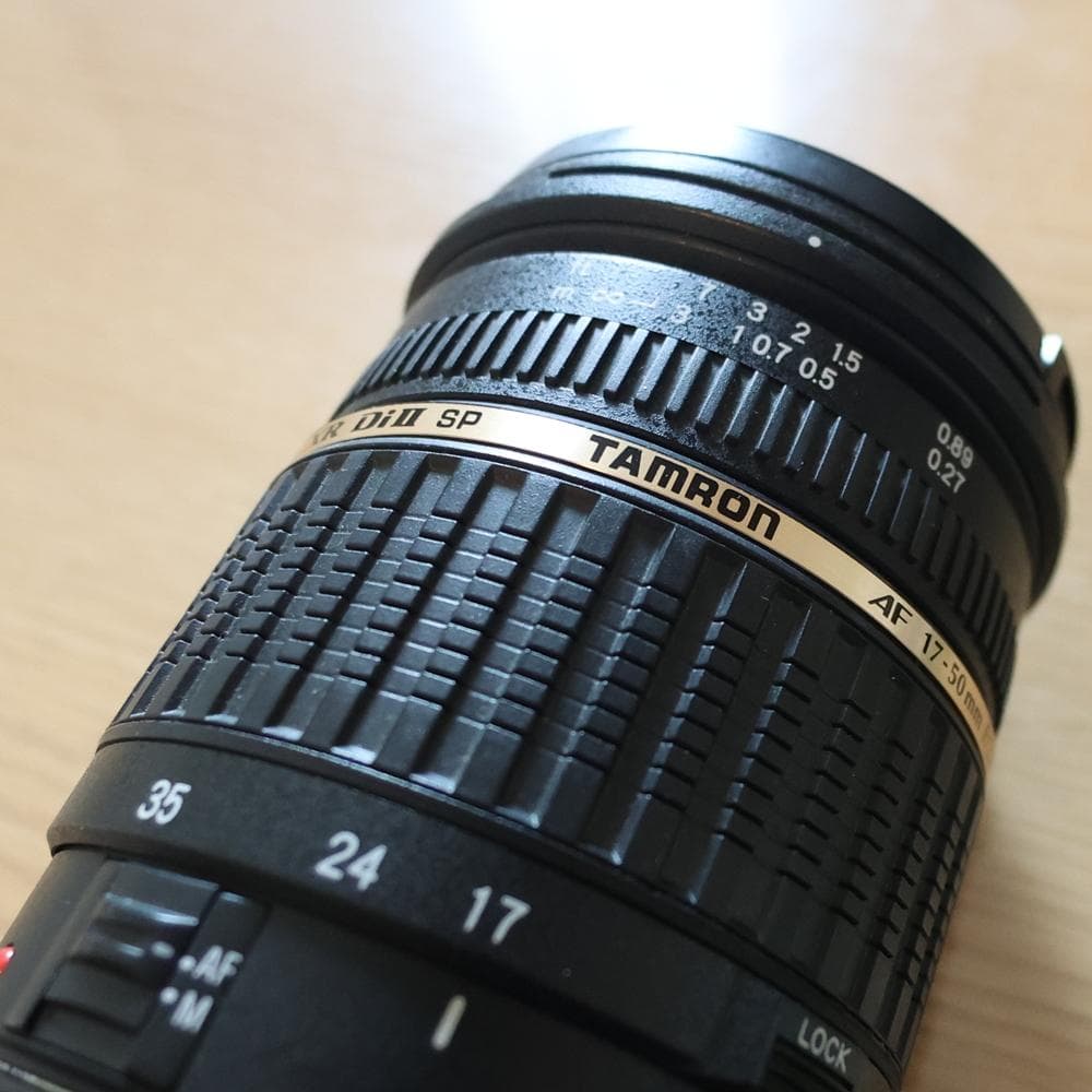 タムロンSP AF17-50mm F2.8 XR DiII APS-C A16E