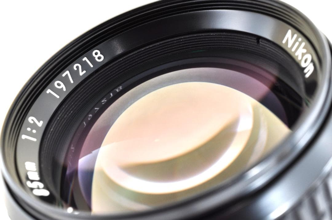 美品 試写写真有り Nikon Ai NIKKOR 85mm F/2 レンズ