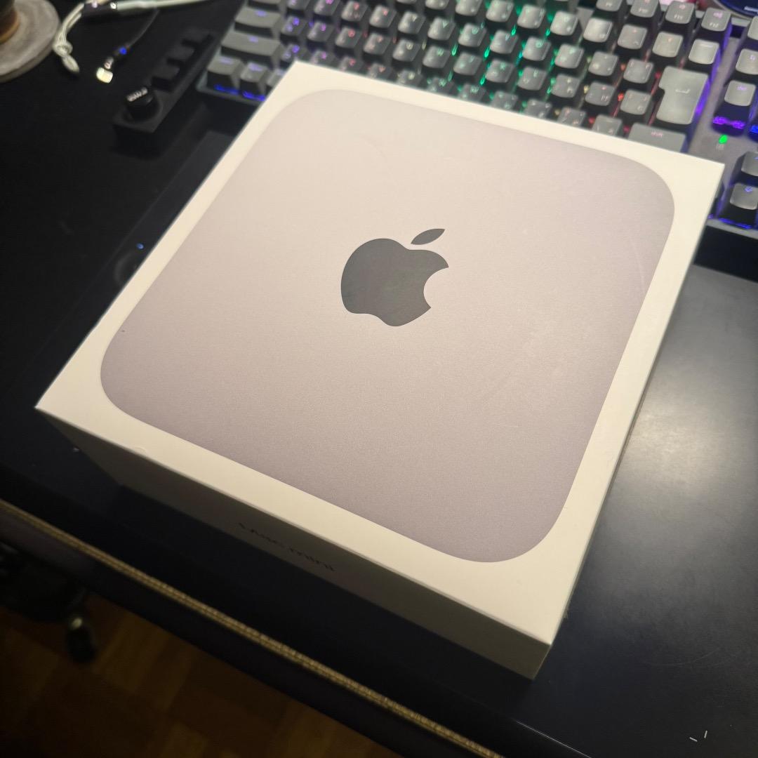 【美品】Apple Mac mini m2 8gb/512gb MMFK3J/A