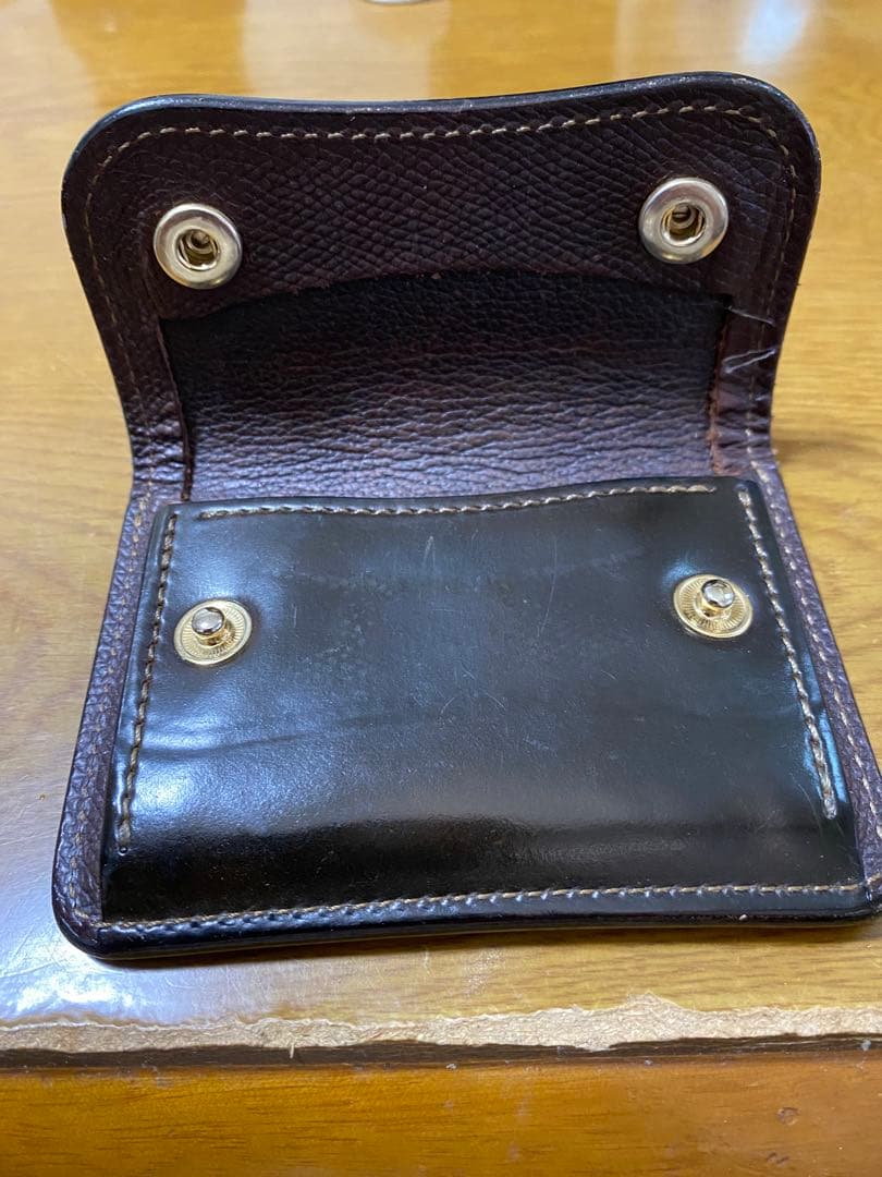 【希少】ワイルドスワンズタング　シェルコードバン ダークコニャック