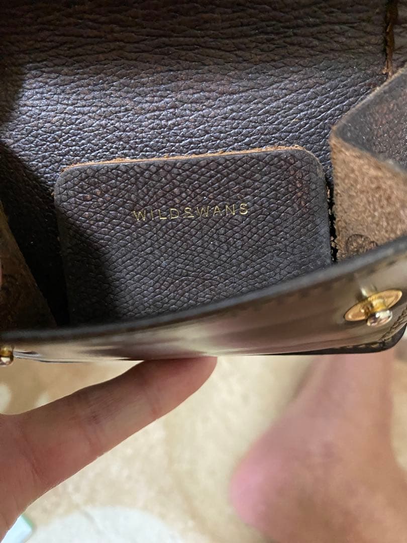 【希少】ワイルドスワンズタング　シェルコードバン ダークコニャック