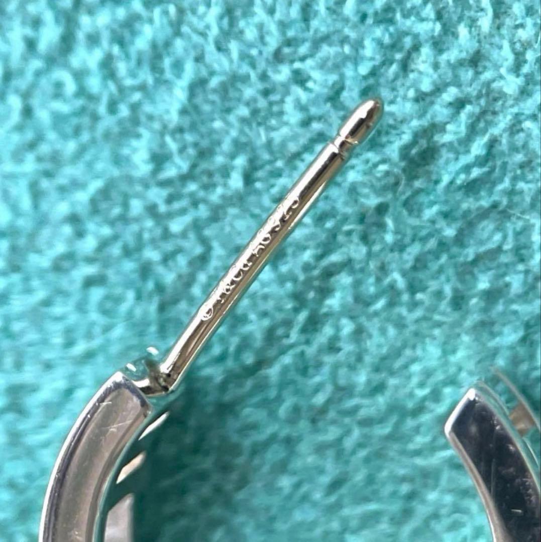 Tiffany & Co. シルバーフープピアス
