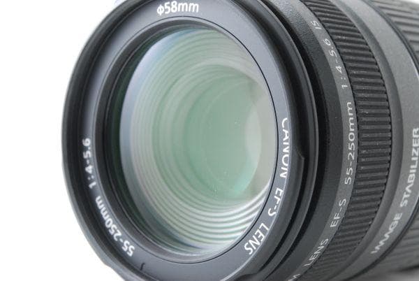【美品】キャノン Canon EF-S 55-250mm F4-5.6 IS