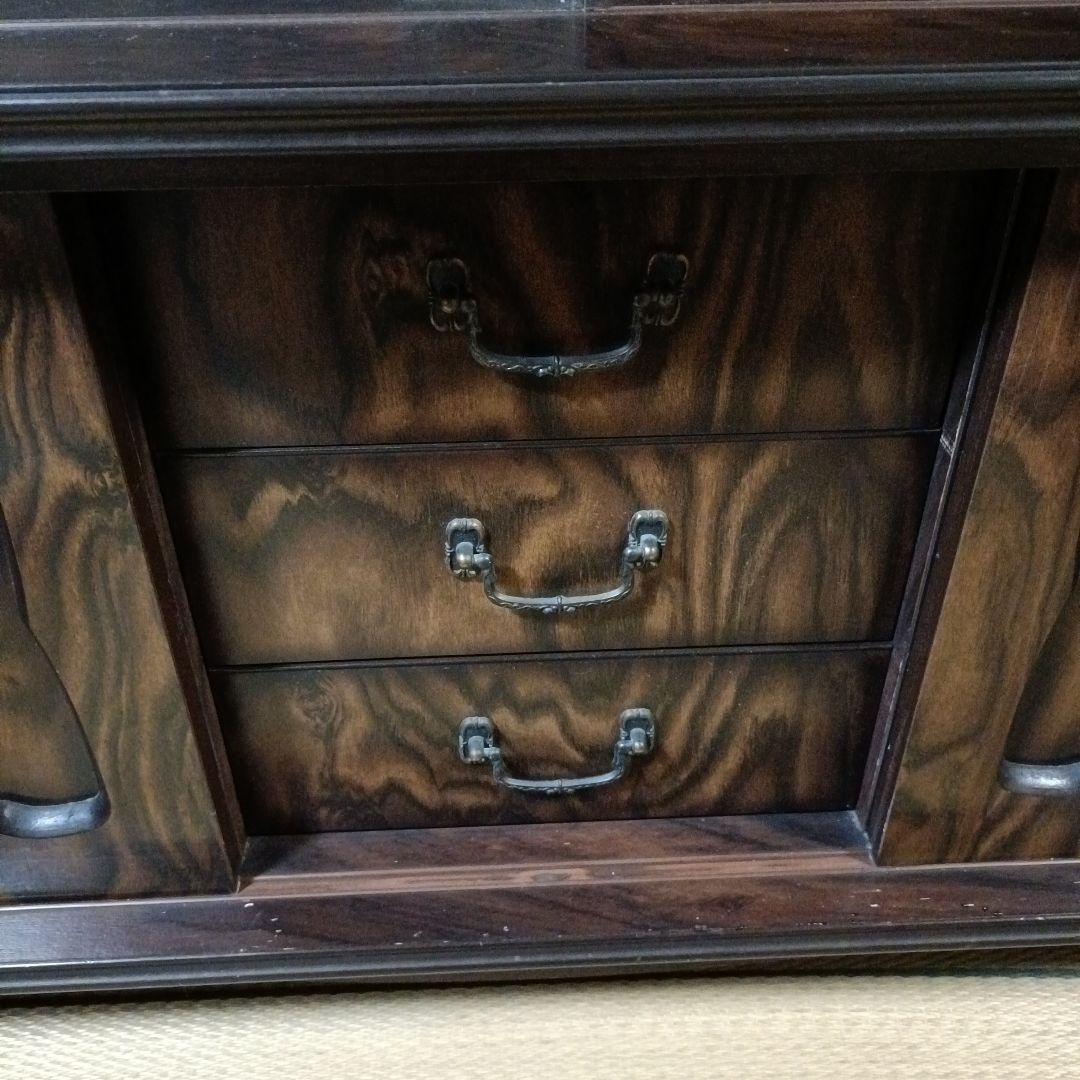 茶箪笥 飾り棚 和箪笥 飾り台 昭和レトロ アンティーク