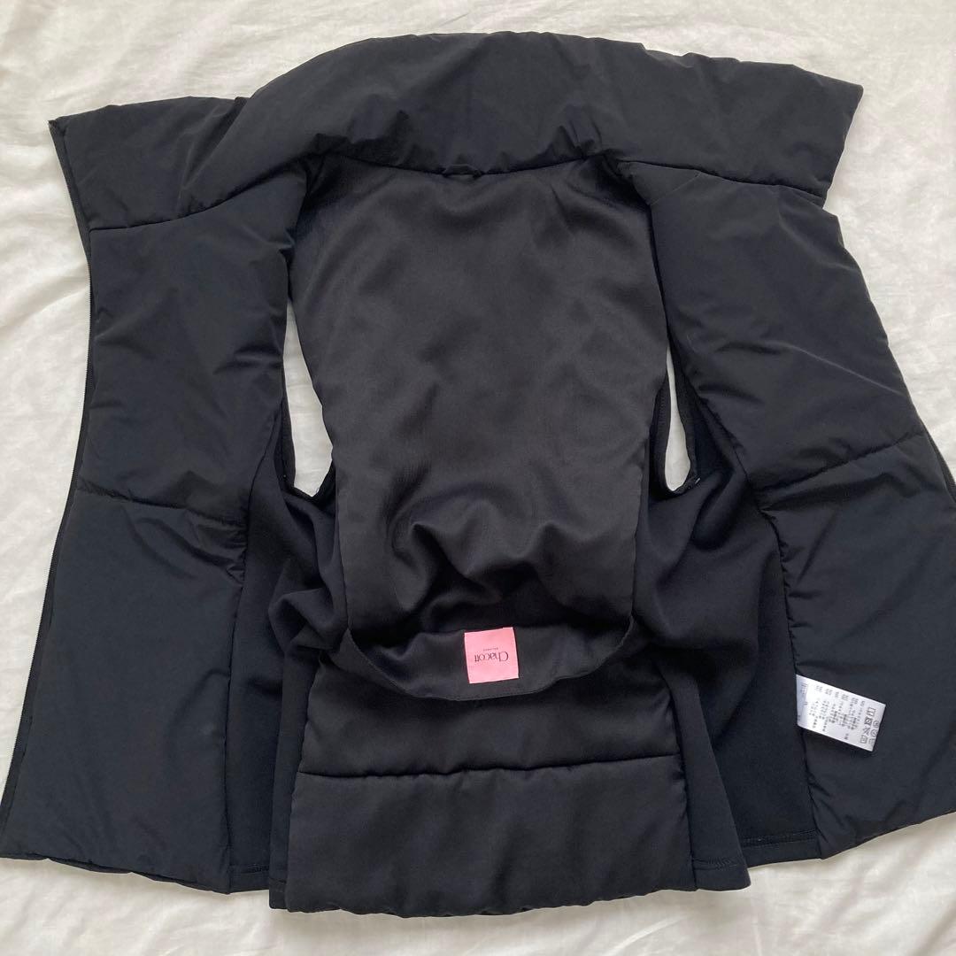 美品✨ Chacott チャコット　中綿　ベスト ダブルジップ　ブラック　M