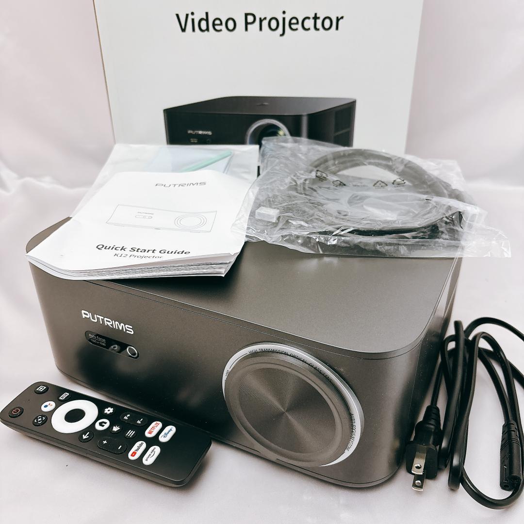 【美品】プロジェクター 公式Google TV搭載 1500ANSI 高輝度