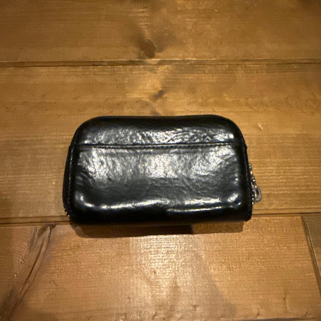 美品　Chrome Hearts 黒 レザー 小銭入れ　カード