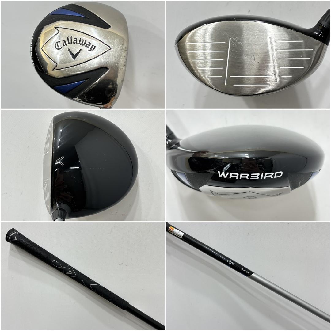 メンズ右利き初心者用　キャロウェイ　WARBIRD　ゴルフセット　W-2634