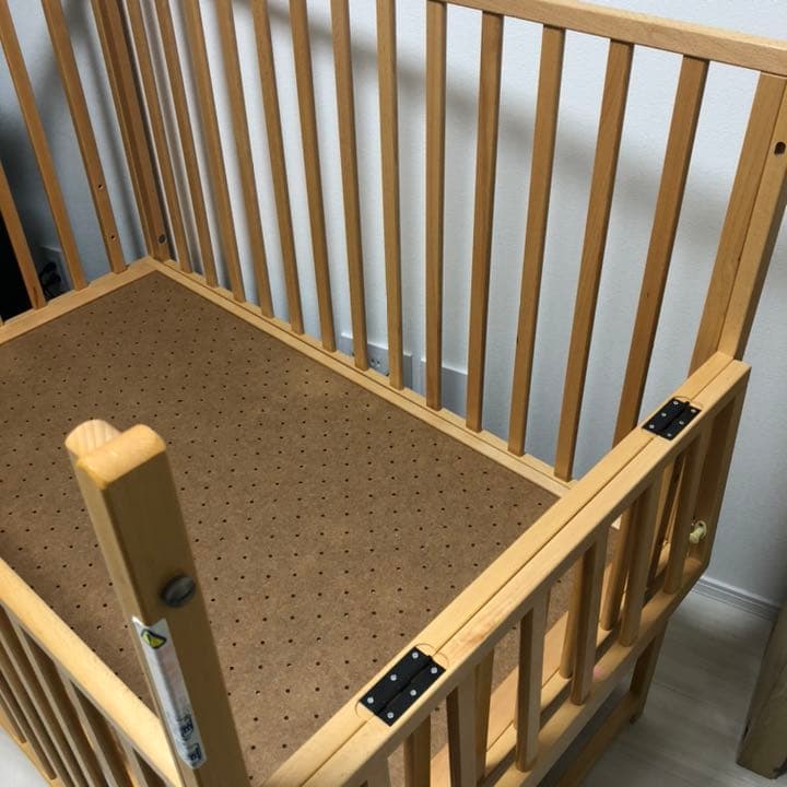 ヤマサキ ハイタイプ ツーオープン ベビーベッド