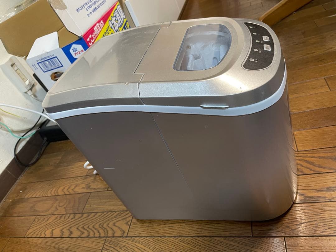 VERSOS ベルソス 高速製氷機 シルバー VS-ICE02