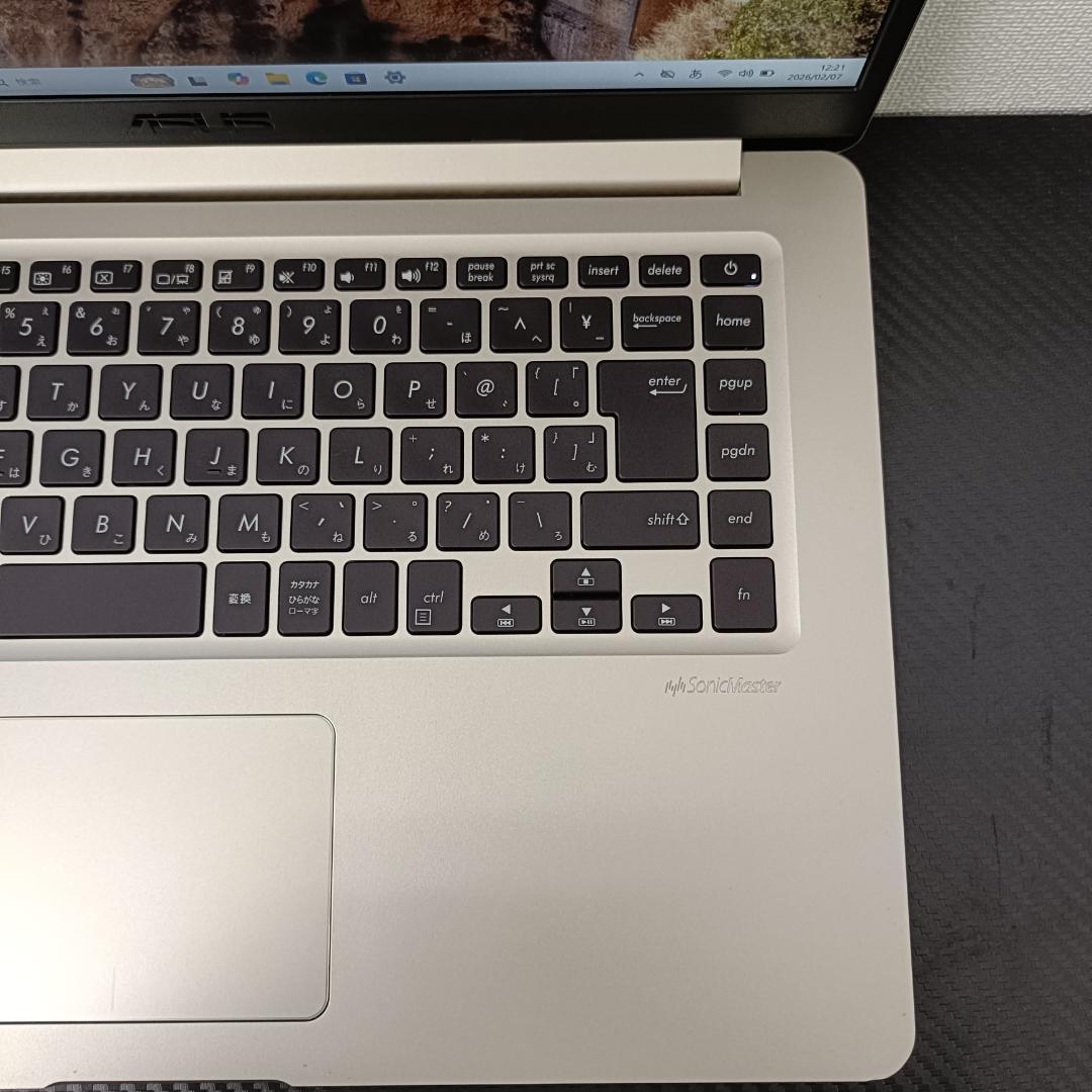 ノートPC i7 Windows11 SSD メモリ12GB ASUS Wifi