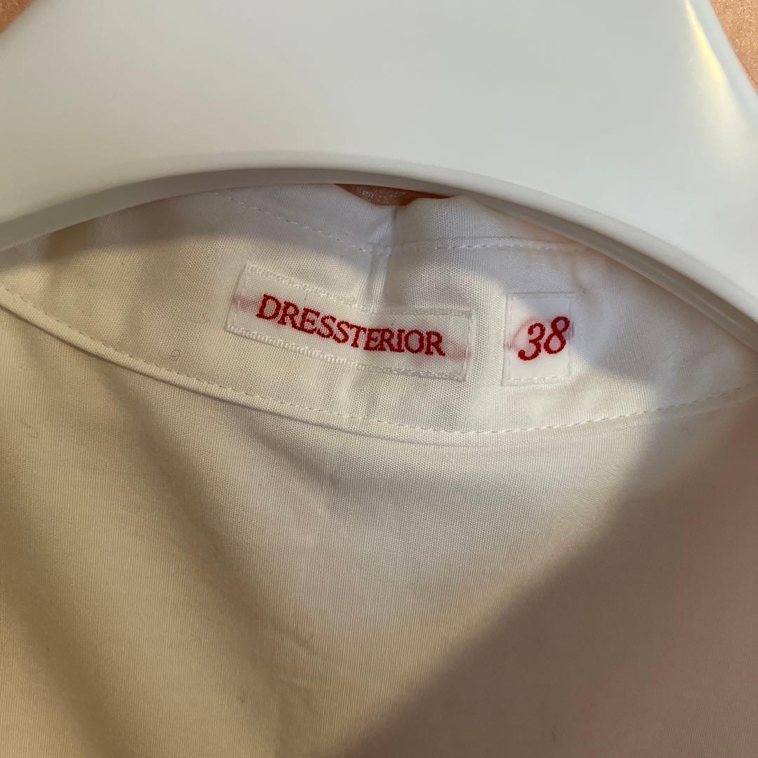 ドレステリア　フリルブザムシャツ38 未使用品DRAWER好き必見