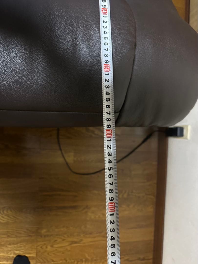 YAMAZEN 電動リクライニングソファ ダークブラウン