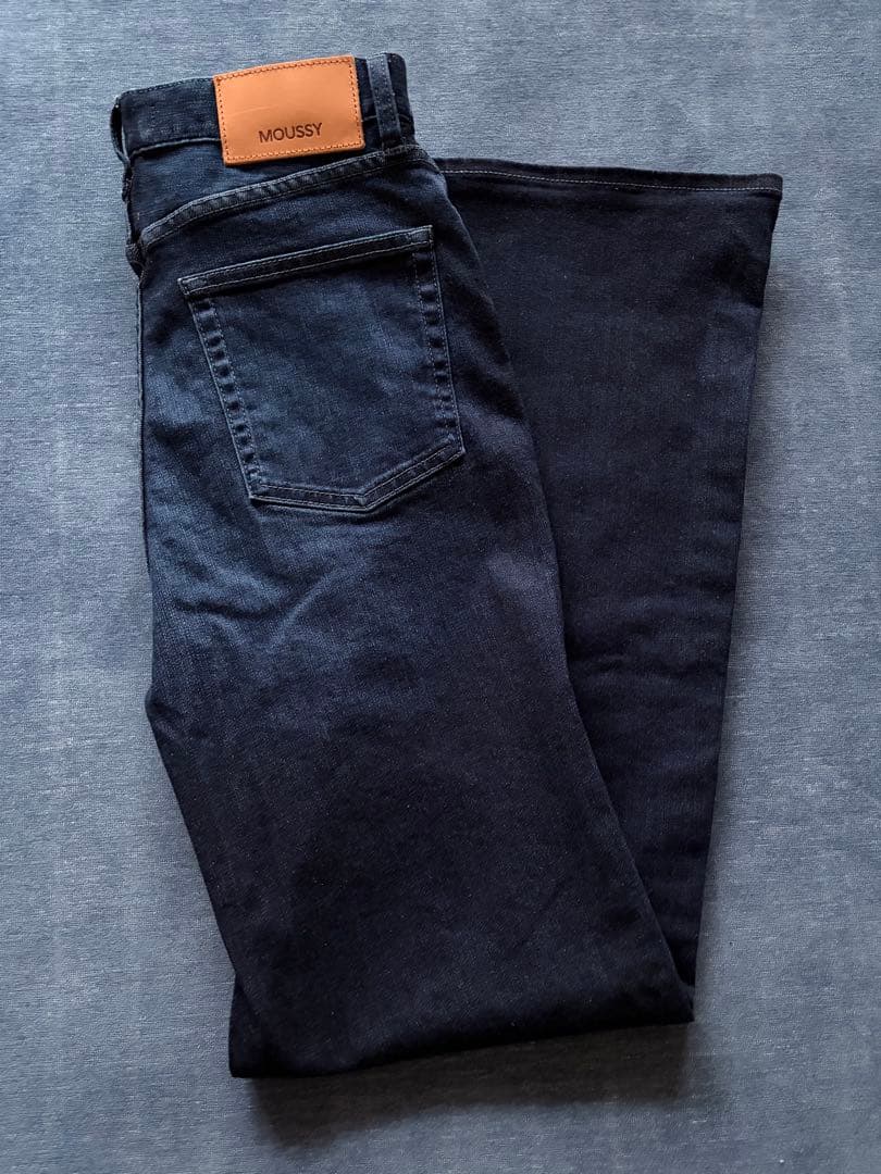 moussy ADVANCED LONG LEG フレア マウジー