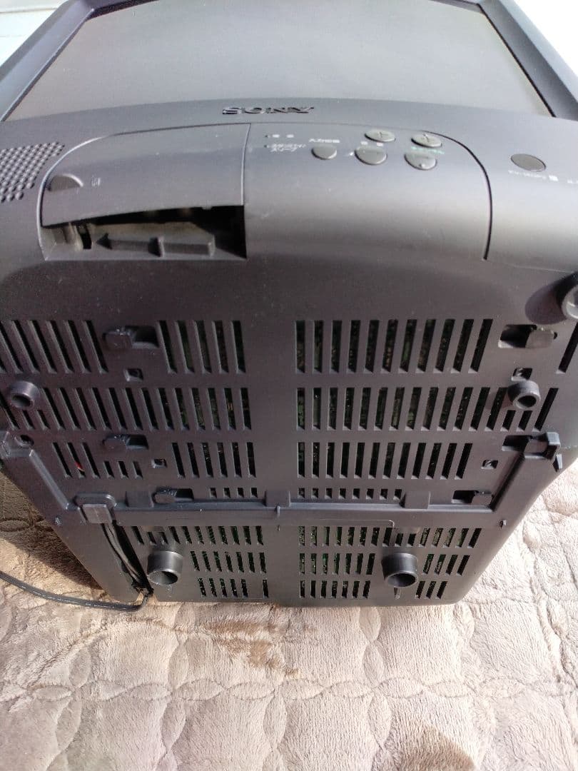 SONY ブラウン管テレビ グレー