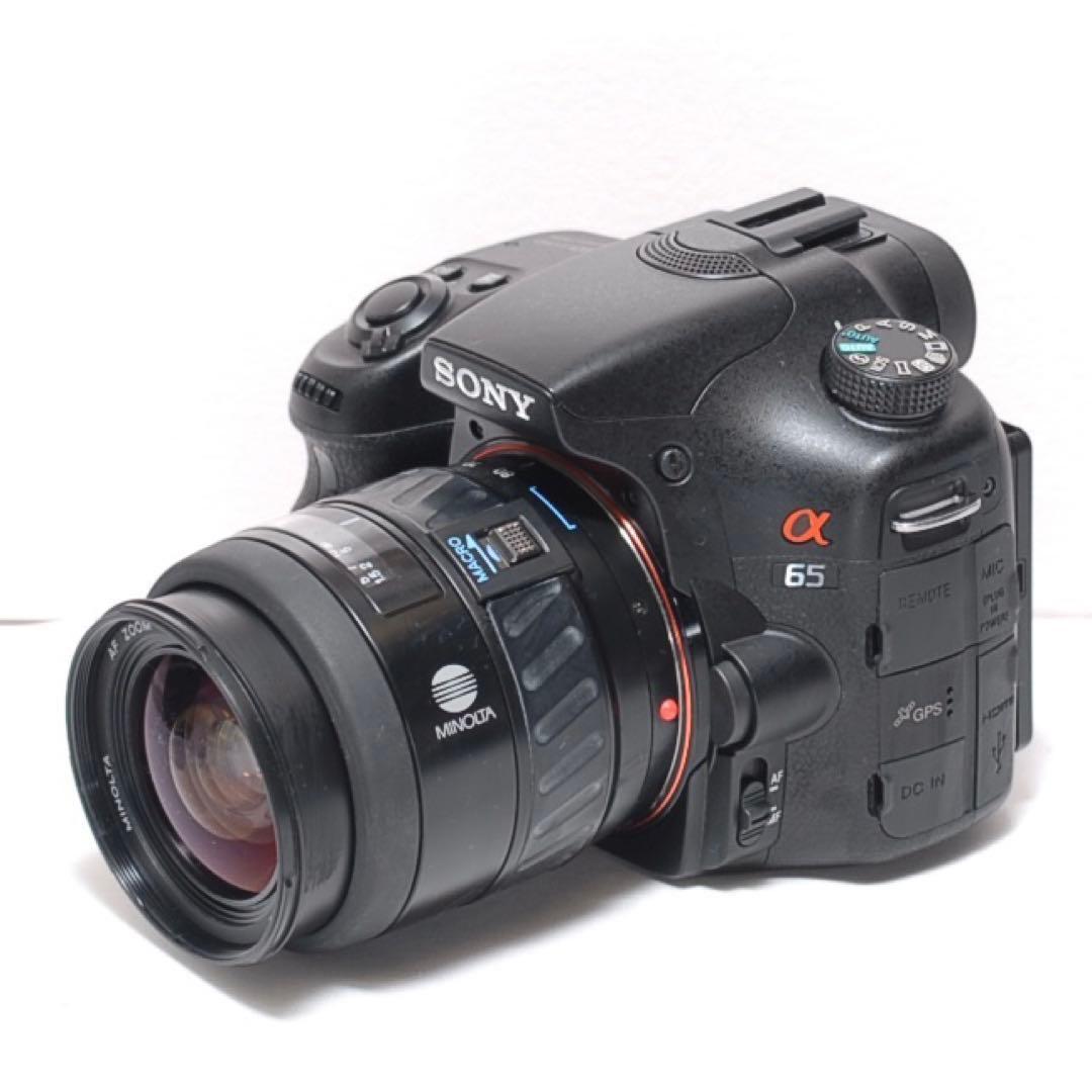 ✨一眼レフデビューにおすすめ✨SONY α65✨ダブルレンズ✨自撮りもできます✨