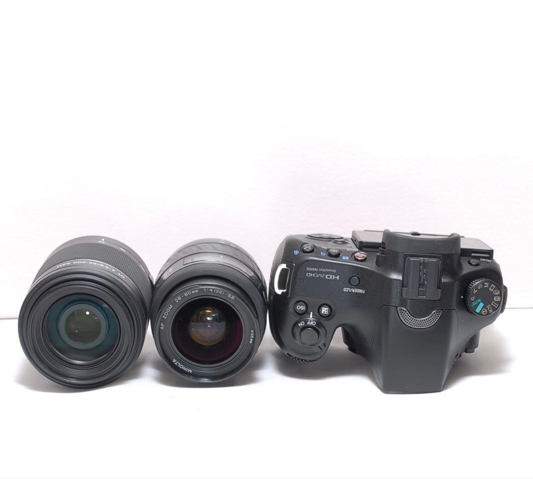 ✨一眼レフデビューにおすすめ✨SONY α65✨ダブルレンズ✨自撮りもできます✨