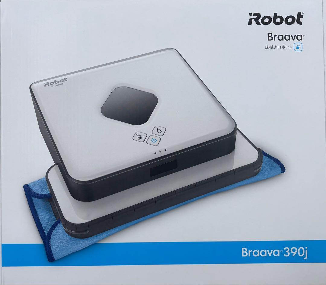 ブラーバ 390j 床拭きロボット｜付属品完備｜未使用クロス4枚｜動作確認済