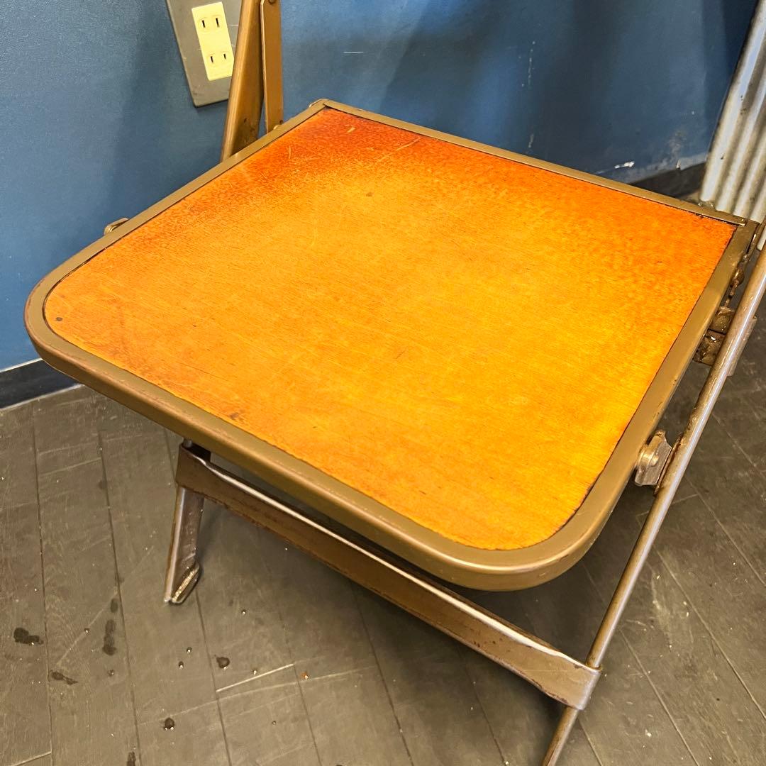 12/16迄送料込CLARIN クラリン ヴィンテージ フォールディングチェア1